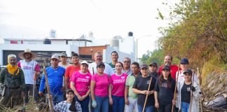 Macro Brigada de Limpieza en Villas Providencia retira 14 mil kilos de desechos