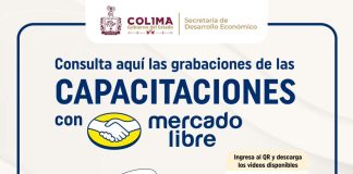 Sedeco Colima pone a disposición el repositorio de capacitaciones de Mercado Libre para emprendedores y mipymes