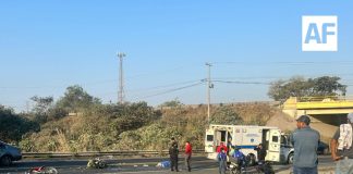 Motociclista muere en Libramiento El Naranjo, Manzanillo, tras choque entre dos motos