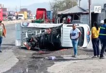 Choque de tráiler y camioneta en carretera Jalipa–Puerto deja un lesionado y daños materiales