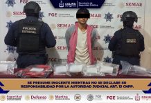 Policía Estatal de Colima auxilia a una mujer y detiene a un masculino por allanamiento