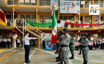Guardia Nacional en Colima promueve identidad nacional con el Plan Cívico-Social