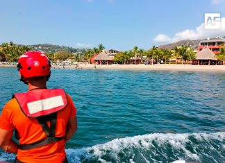 Operación Salvavidas: Marina rescata a cuatro personas de morir ahogadas en Ixtapa
