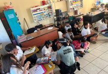 Promueve Guardia Nacional valores cívicos en primaria de Armería