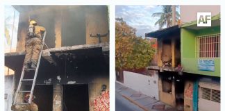 Reincide incendio en vivienda cercana al Mercado 5 de Mayo; vecinos exigen intervención de las autoridades