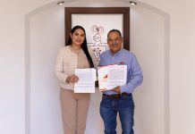 #ReporteAF La gobernadora Indira Vizcaíno Silva formaliza incrementos para el personal sindicalizado