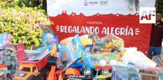 Más de 2 mil 300 juguetes ya se entregan en comunidades de Colima gracias a la campaña ‘Regalando Alegría’: DIF Estatal