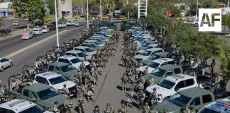 Instituciones de la Mesa de Coordinación Estatal realizan operativo disuasivo en la zona norte de Villa de Álvarez