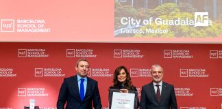 Guadalajara recibe el premio ‘Cultural Figure of the Year 2025’ de la Barcelona School