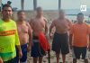 UEPC Colima rescata del mar a 3 personas de Los Ángeles California, en playa El Paraíso