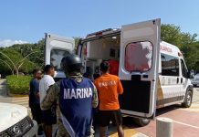 Salvavidas de la Marina rescatan a menor de un ahogamiento en Ixtapa, en Guerrero