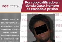 Por robo calificado en tienda Oxxo el 11 de enero en Tecomán, hombre es enviado a prisión
