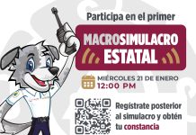 Gobierno de Colima invita a participar en Primer Macrosimulacro Estatal de Protección Civil 2026
