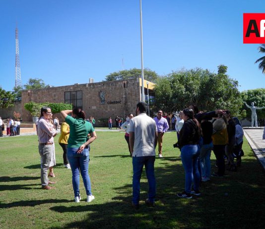 Universidad de Colima participa en Macro Simulacro Estatal, a 23 años del sismo de 2003