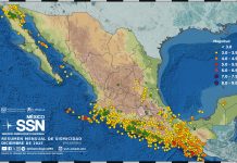 SSN reporta 3 mil 056 sismos en diciembre de 2025; el de mayor magnitud de 5.5 en Cihuatlán, Jalisco