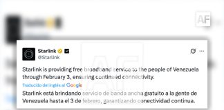 Starlink brinda internet gratuito en Venezuela para garantizar conectividad continua hasta el 3 de febrero
