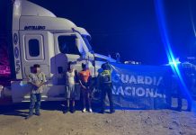 Guardia Nacional recupera tractocamión robado, en autopista Colima-Manzanillo