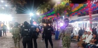 Policía Estatal de Colima brinda seguridad en la Feria del Café y la Minería de Minatitlán