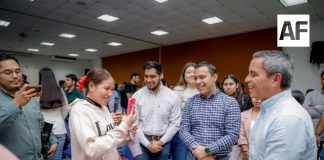 Tiene rector un encuentro con concejales universitarios y líderes estudiantiles