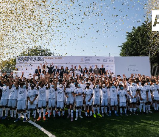 Gobernador de Jalisco participó en el Educational Football Program de la Fundación Real Madrid