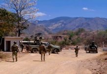 Despliegue militar refuerza vigilancia en Aguililla tras reporte de grupos armados