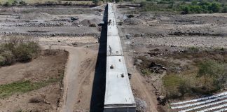 La SICT acelera la conectividad en Colima: el Puente “El Chical” alcanza el 86% de avance físico
