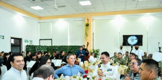 Participa UdeC en desayuno conmemorativo por el Día del Ejército Mexicano