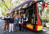 Renuevan nuevas unidades del tradicional Trolebús en Guadalajara