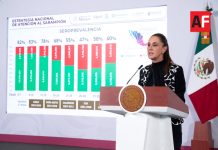 Sheinbaum pide calma, dice que hay 28 millones de vacunas contra el sarampión