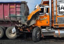 Restablecen circulación en la autopista Colima-Manzanillo tras choque entre dos tráileres