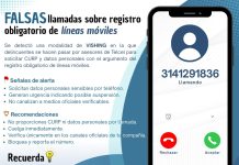 Alertan en Colima por modalidad de «vishing» vinculada al registro de líneas móviles