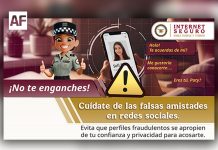 Alerta Guardia Nacional por perfiles fraudulentos y acoso en redes sociales