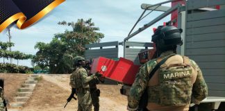 Marina y FGR desmantelan puntos de apuesta ilegal; decomisan tragamonedas en Nayarit