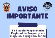 Prepa Tuxpan de la UdeG traslada actividades académicas a la modalidad virtual