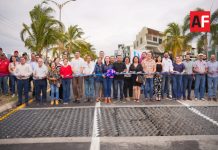 Entregó Tey Gutiérrez el octavo colector pluvial construido durante su gobierno