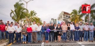 Entregó Tey Gutiérrez el octavo colector pluvial construido durante su gobierno