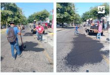 Coloca VdeA 60 toneladas de asfalto por semana con Operación Bacheo