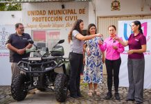 Dona BODESA cuatrimoto a PC de Villa de Álvarez para rescates