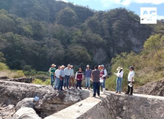 Gobierno de Indira Vizcaíno y Conagua entregan obra de rehabilitación a la Unidad de Riego El Remate-La Caja