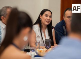 Indira Vizcaíno explica a Coparmex Manzanillo avances y retos en finanzas, salud, infraestructura, seguridad y turismo