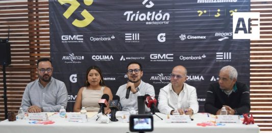 Subsectur Colima presenta Triatlón Asdeporte Manzanillo 2026; será el 21 de febrero