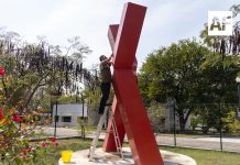 Cultura Colima realiza mantenimiento en el Museo Nacional de la Escultura, en Comala