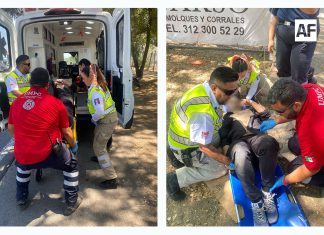 Traslada CRUM a un joven tras caer de patín eléctrico cerca de la central de Los Rojos: UEPC Colima