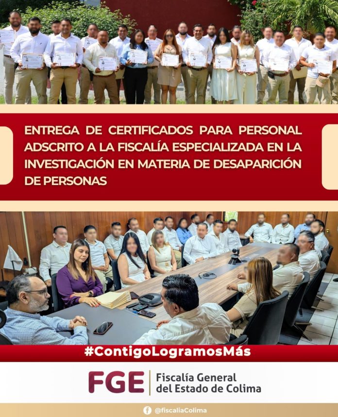 capacitacion fiscalia desaparicion