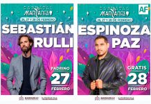 Anuncia Rosi Bayardo a Espinoza Paz y Sebastián Rulli para el Carnaval Manzanillo