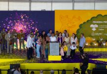 Gobernadora Indira Vizcaíno encabeza la colocación de la primera piedra del CRIT Colima