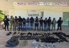 Operativo interinstitucional en Culiacán culmina con nueve detenidos y decomiso de arsenal tras enfrentamiento