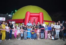 Inaugura Tey en Feria de VdeA Domo Didáctico de Derechos Humanos