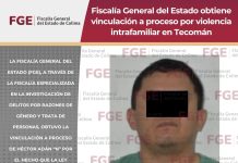 Fiscalía General del Estado obtiene vinculación a proceso por violencia intrafamiliar en Tecomán