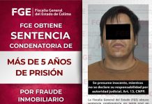 FGE consigue sentencia de más de 5 años de prisión en contra de un hombre por fraude inmobiliario en Colima